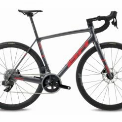 Vélo De Route BH Ultralight Evo Disc 8.0 Sram Rival ETap AXS 12V 700 Mm Gris / Rouge 2022
