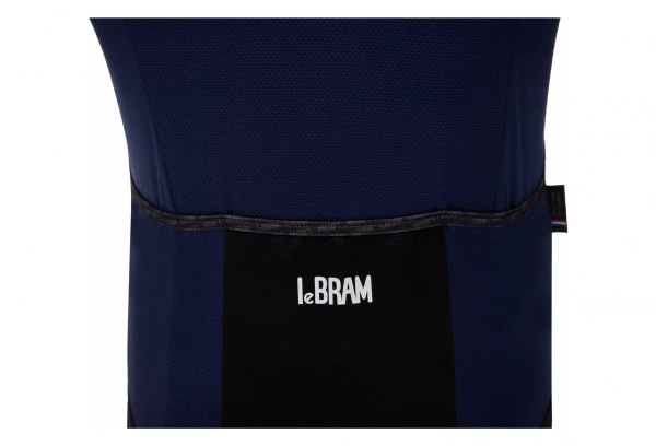 Maillot Manches Courtes LeBram Allos Bleu Coupe Aero – Image 5