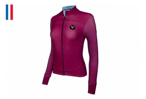 Maillot Manches Longues LeBram Soulor Fuschia Femme Rose