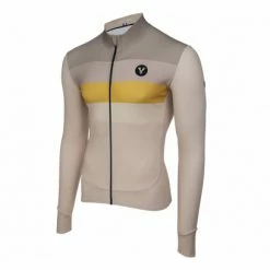 Maillot Manches Longues LeBram Izoard Sable / Or Coupe Ajustée Vert / Vert