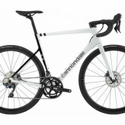 Vélo De Route Cannondale SuperSix EVO Carbon Disc Shimano Ultegra 11V 700 Mm Blanc Cashmere