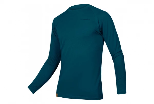 Maillot Manches Longues Endura BaaBaa Blend Bleu