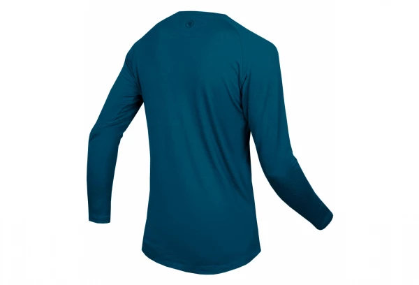 Maillot Manches Longues Endura BaaBaa Blend Bleu – Image 2