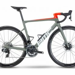 Vélo De Route BMC Teammachine SLR01 Two Sram Red ETap AXS 12V 700 Mm Gris Rouge 2022
