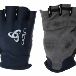 Gants De Vélo Odlo Active Road Bleu Foncé Unisex