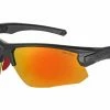 Lunettes Demetz Pulsa 2 Noir Mat / Orange Noir / Orange / Gris
