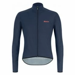 Veste Coupe Vent Santini Nebula Puro Bleu
