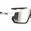 Coffret Lunettes Azr Pro Race RX Blanc / Ecran Miroir Gris + Ecran Transparent Blanc / Gris
