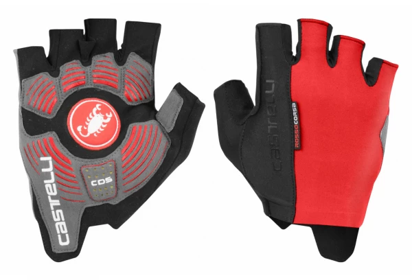 Paire De Gants Castelli Rosso Corsa Espresso Bleu Foncé – Image 3