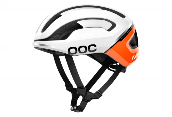 Casque Poc Omne Air Spin Orange Zink AVIP Blanc