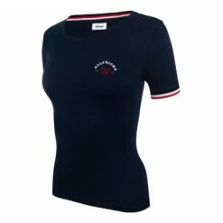 Tee-Shirt Manches Courtes Alltricks Sport D'Epoque Bleu Foncé Femme