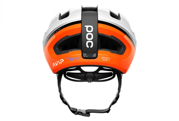 Casque Poc Omne Air Spin Orange Zink AVIP Blanc – Image 4
