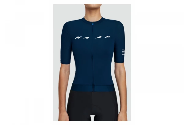 Maillot Manches Courtes Femme MAAP Evade Pro Base Bleu – Image 4