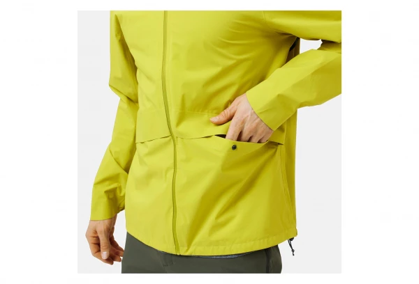 Veste Imperméable Odlo Ride Easy Waterproof Jaune – Image 4