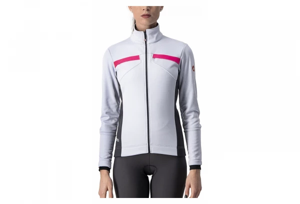 Veste Femme Castelli Dinamica Gris / Rose