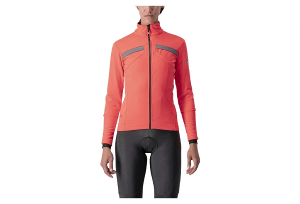 Veste Coupe-Vent Femme Castelli Dinamica Rose