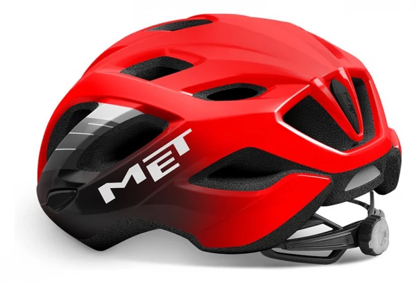 Casque Route Met Idolo Glossy Rouge Noir 2022 â Image 3