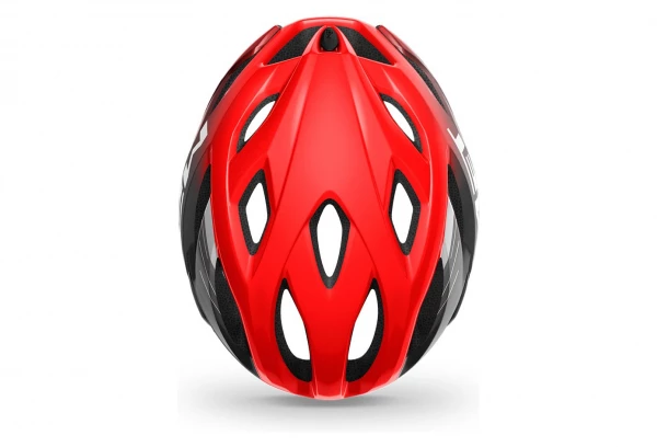 Casque Route Met Idolo Glossy Rouge Noir 2022 â Image 4