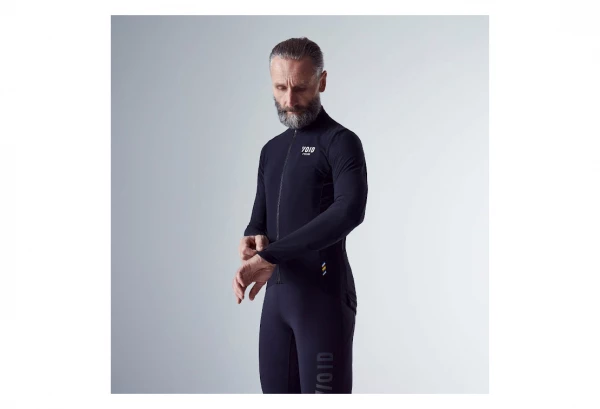 Maillot Manches Longues Void Yoke Zip Noir – Image 3