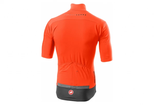 Veste Coupe-Vent Manches Courtes Castelli Perfetto RoS Light Orange – Image 2