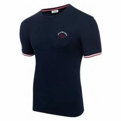 Tee-Shirt Manches Courtes Alltricks Sport D'Epoque Bleu Foncé