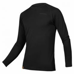 Sous-Maillot Manches Longues Endura BaaBaa Blend Base Layer Noir