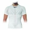 Sous-Maillot Manches Courtes Outwet EP2 Mailles Alternées Blanc