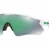 Lunettes OAKLEY Radar EV Path Blanc - PRIZM Jade Polarisé OO9208-7138 Argent / Rose