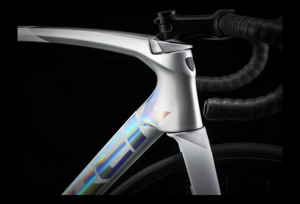 Vélo De Route Trek Émonda SL 7 Shimano Ultegra Di2 12V 700 Mm Blanc / Quicksilver 2023 â Image 5