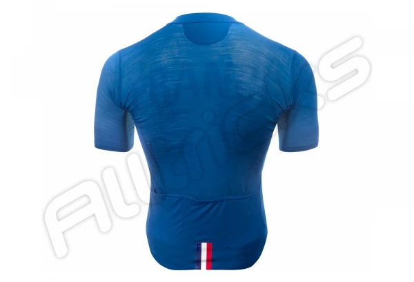 Maillot Manches Courtes Castelli France 2.0 Bleu – Image 2