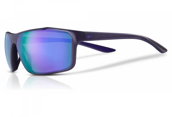 Nike Vision Lunettes Nike Windstorm Grey / Verres Miroir Violet Gris / Noir
