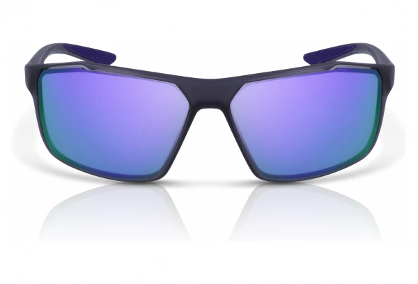 Nike Vision Lunettes Nike Windstorm Grey / Verres Miroir Violet Gris / Noir – Image 2
