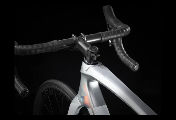 Vélo De Route Trek Émonda SL 7 Shimano Ultegra Di2 12V 700 Mm Blanc / Quicksilver 2023 â Image 7