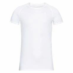 Tee-shirt Manches Courtes Odlo Active F-Dry Light Eco Blanc