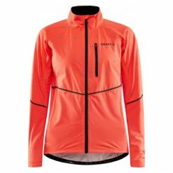 Veste Imperméable Craft ADV Bike Hydro Lumen Rose Femme