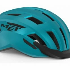 Casque MET Allroad Turquoise Mat 2022 Rouge