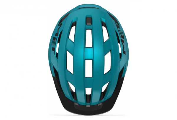 Casque MET Allroad Turquoise Mat 2022 Rouge – Image 4
