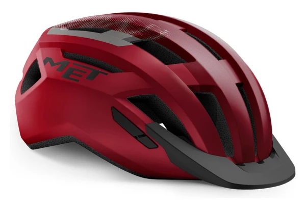 Casque MET Allroad Turquoise Mat 2022 Rouge – Image 7