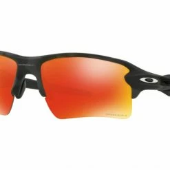 Lunettes Oakley Flak 2.0 XL Noir Camo - Prizm Ruby OO9188-8659 Blanc / Rouge