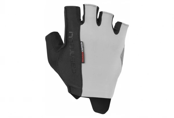 Paire De Gants Courts Castelli Rosso Corsa Espresso Noir Rouge / Noir – Image 7