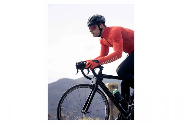 Paire De Gants Spiuk Top Ten Membrane Rouge Fluo / Noir Rouge / Noir – Image 3