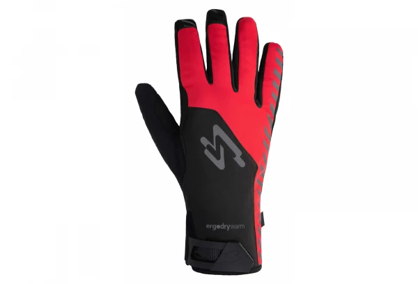 Paire De Gants Spiuk Top Ten Membrane Rouge Fluo / Noir Rouge / Noir – Image 4